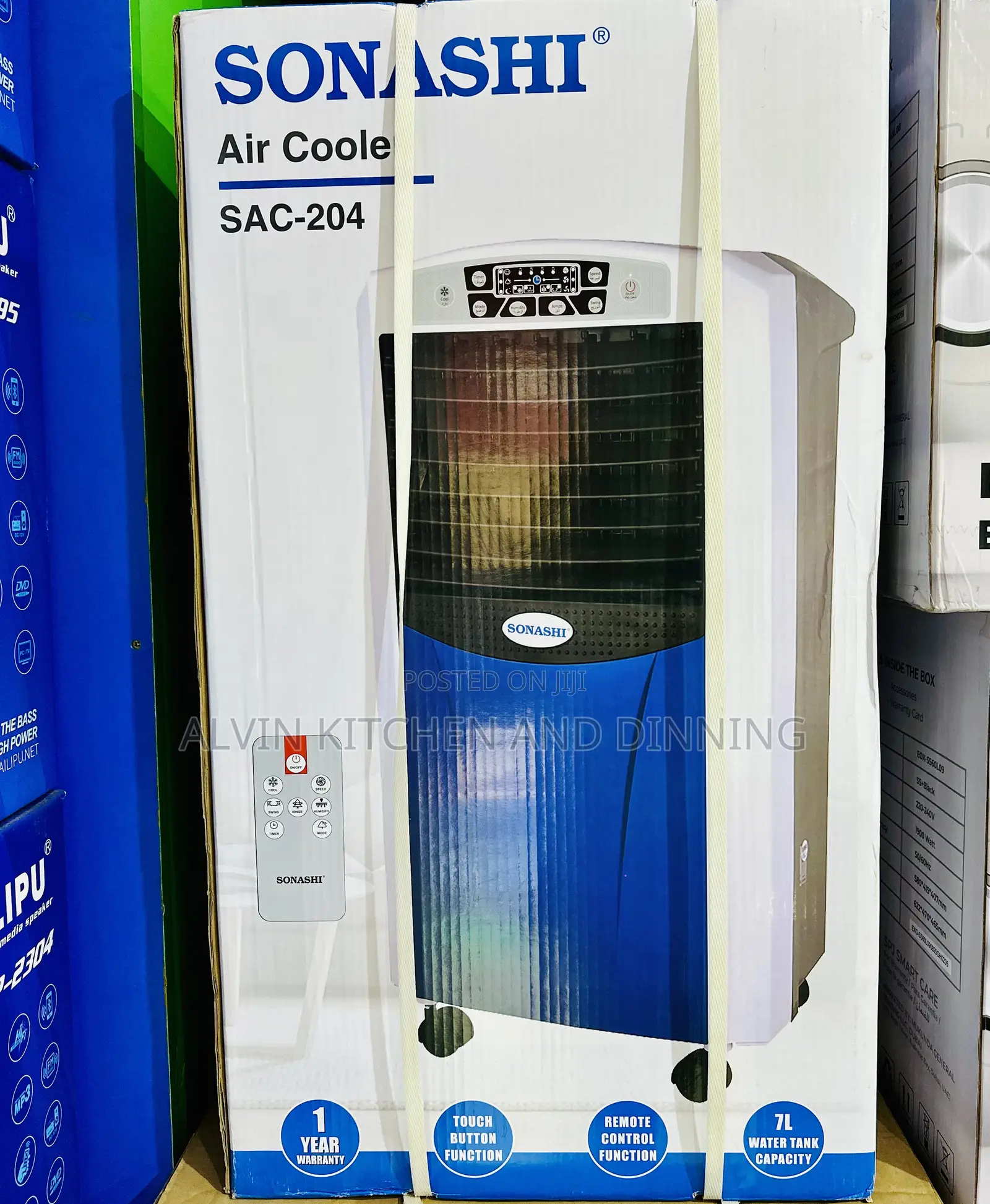 Air Cooler With 7l Water Tank