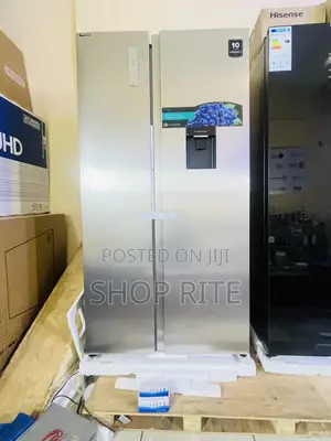 Hisense 750 Liters Stainless Steel Door Side by Side Refrigerator