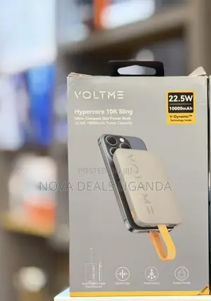 Voltme Hypercore Sling Power Bank 10000mah 22.5w Fast Charging
