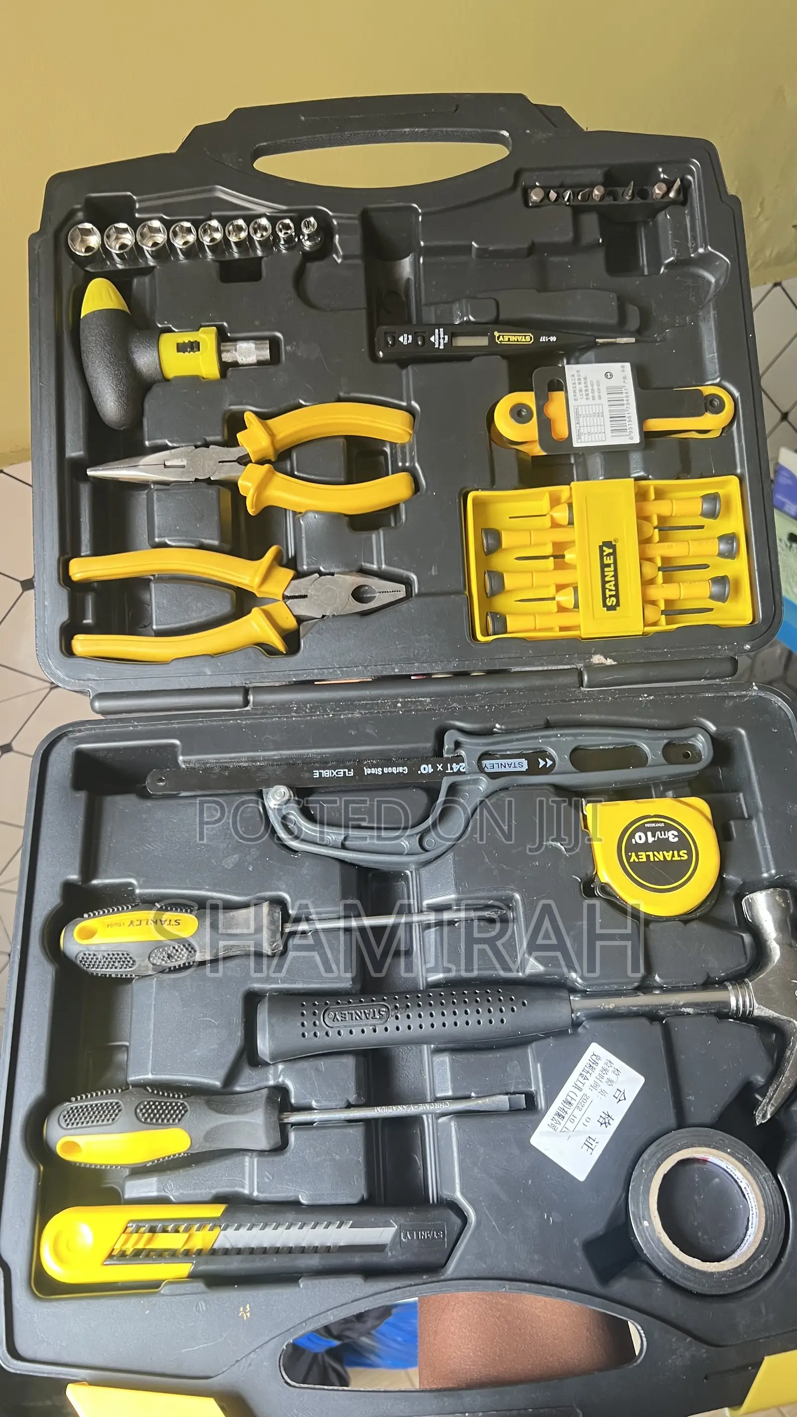 Stanley Complete Tool Box Set (40 Pieces)