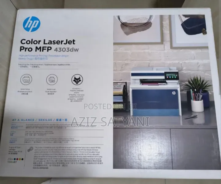 Hp CLJ Pro MFP 4303dw Pro Fast, All in 1 Print for S to M Businesses