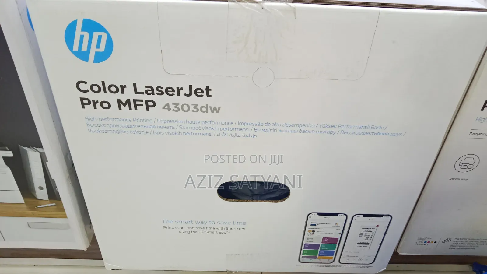 Hp CLJ Pro MFP 4303dw Pro Fast, All in 1 Print for S to M Businesses