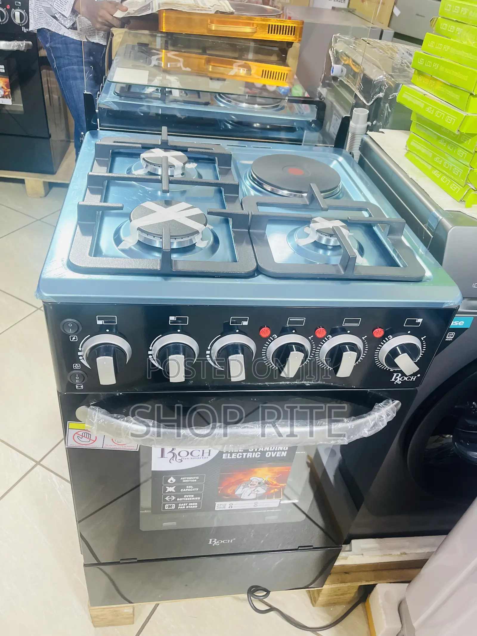 Roch 3/1 Gas and Electric Cooker 50/50