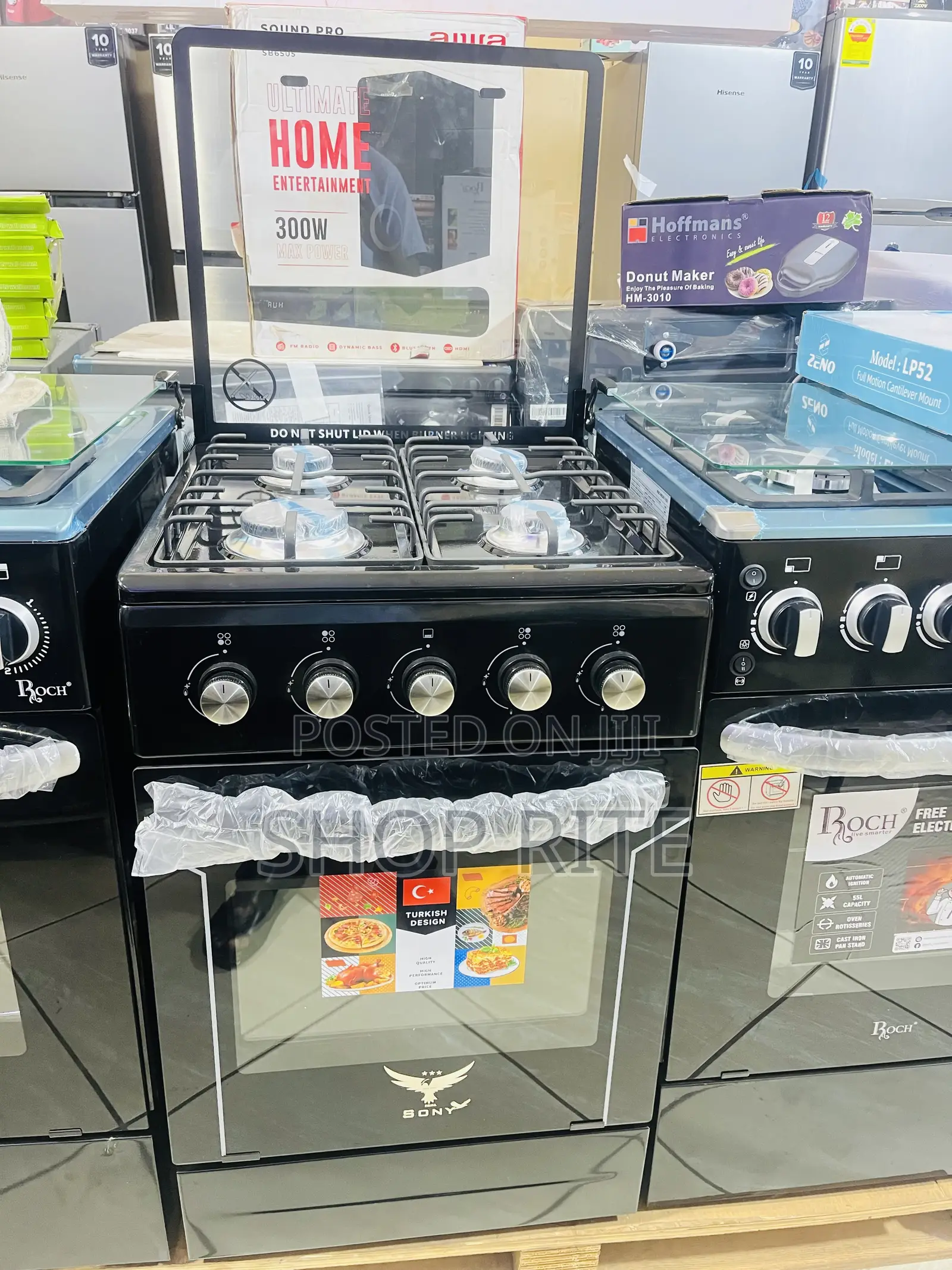 Sony 4 Gas Enamel Cooker