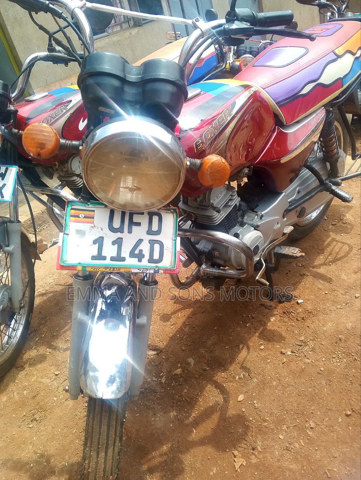 Bajaj Boxer 100 2022 Red