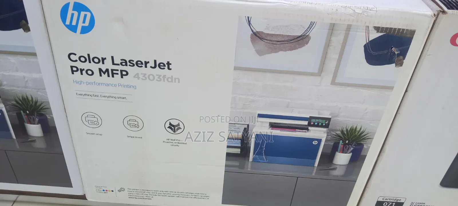 Hp CLJ Pro MFP 4303fdw 4 in 1 Print, Scan, Copy, Fax, DPX Print,Wifi