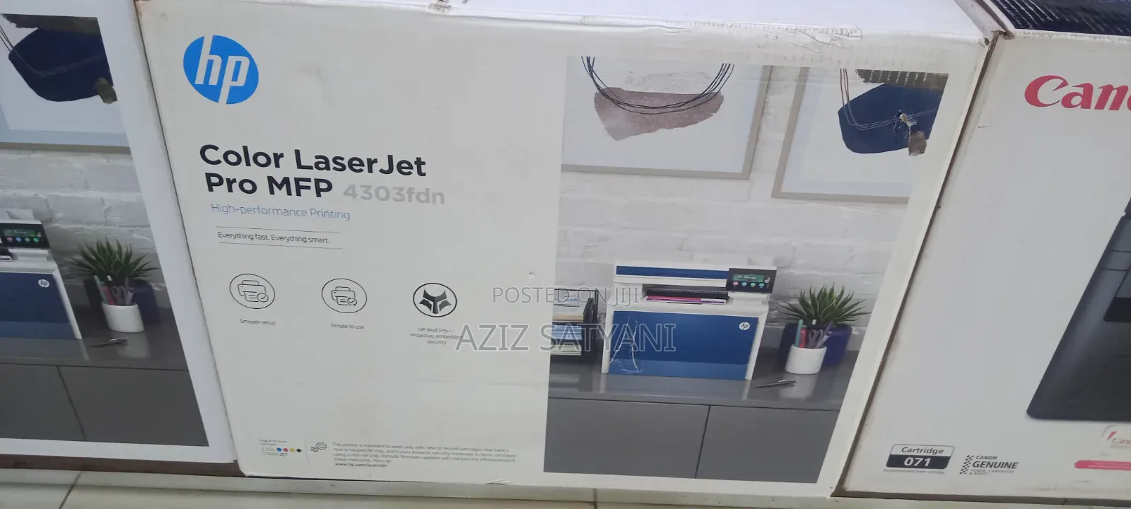 Hp CLJ Pro MFP 4303fdw 4 in 1 Print, Scan, Copy, Fax, DPX Print,Wifi