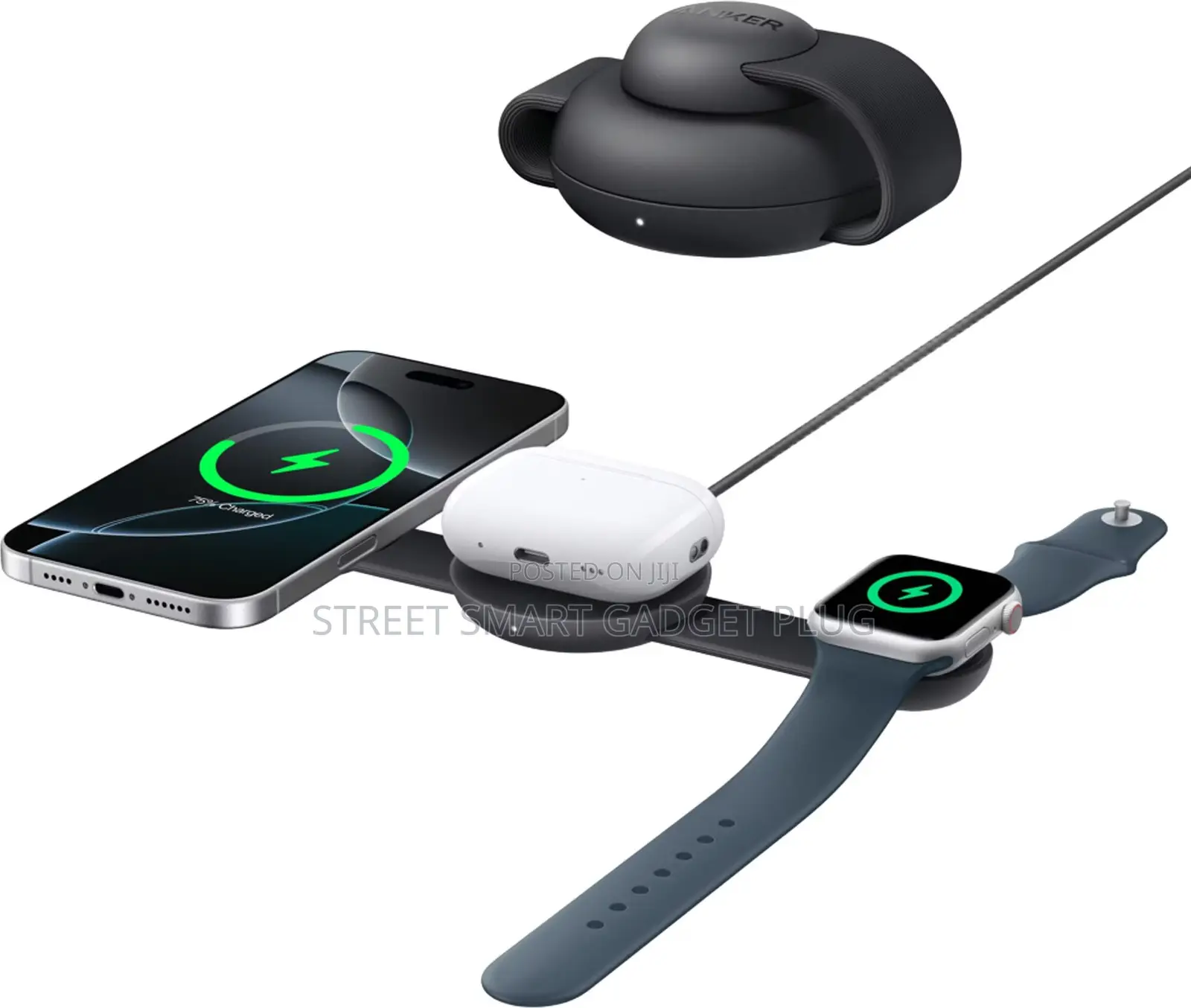 Anker Maggo 3in1 Foldable Wireless Charging Pad Q12