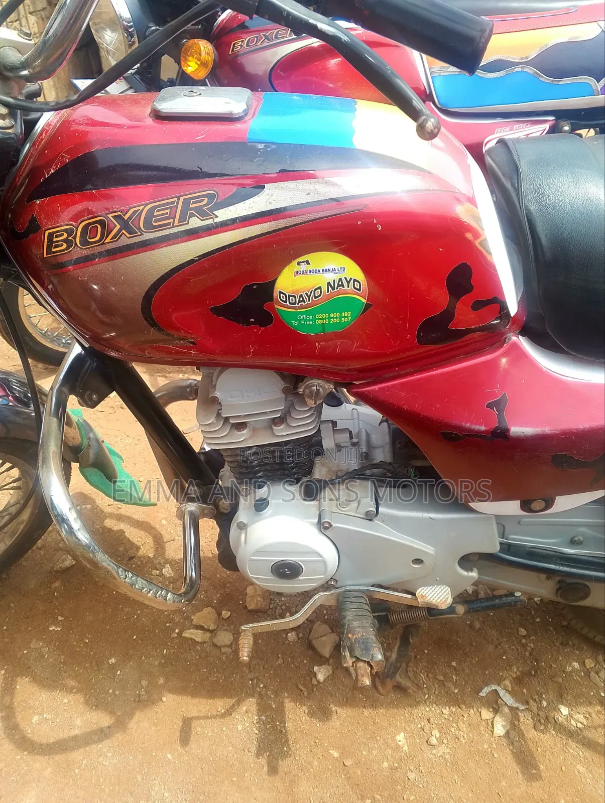 Bajaj Boxer 100 2022 Red