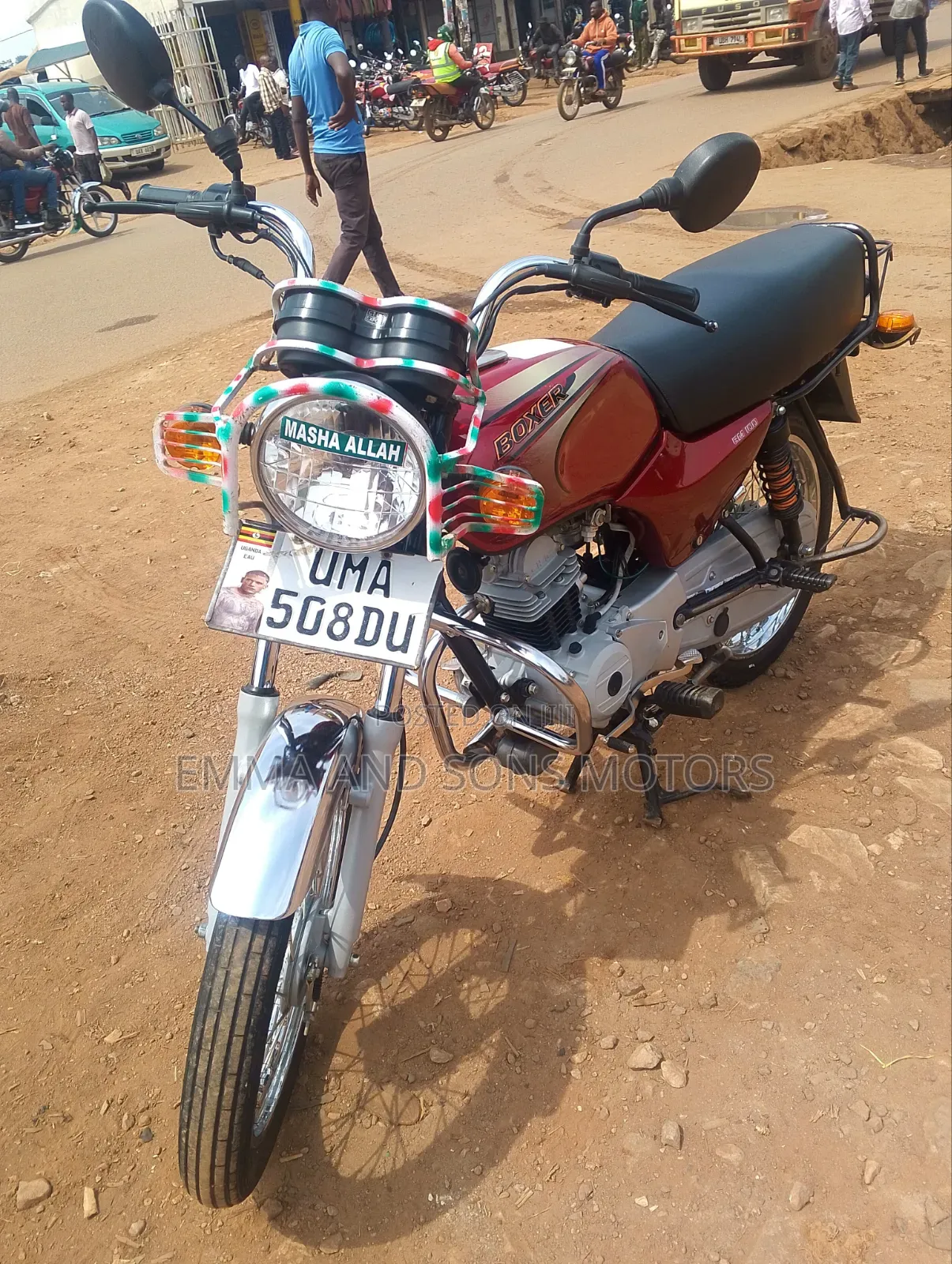 Bajaj Boxer 100 2025 Red