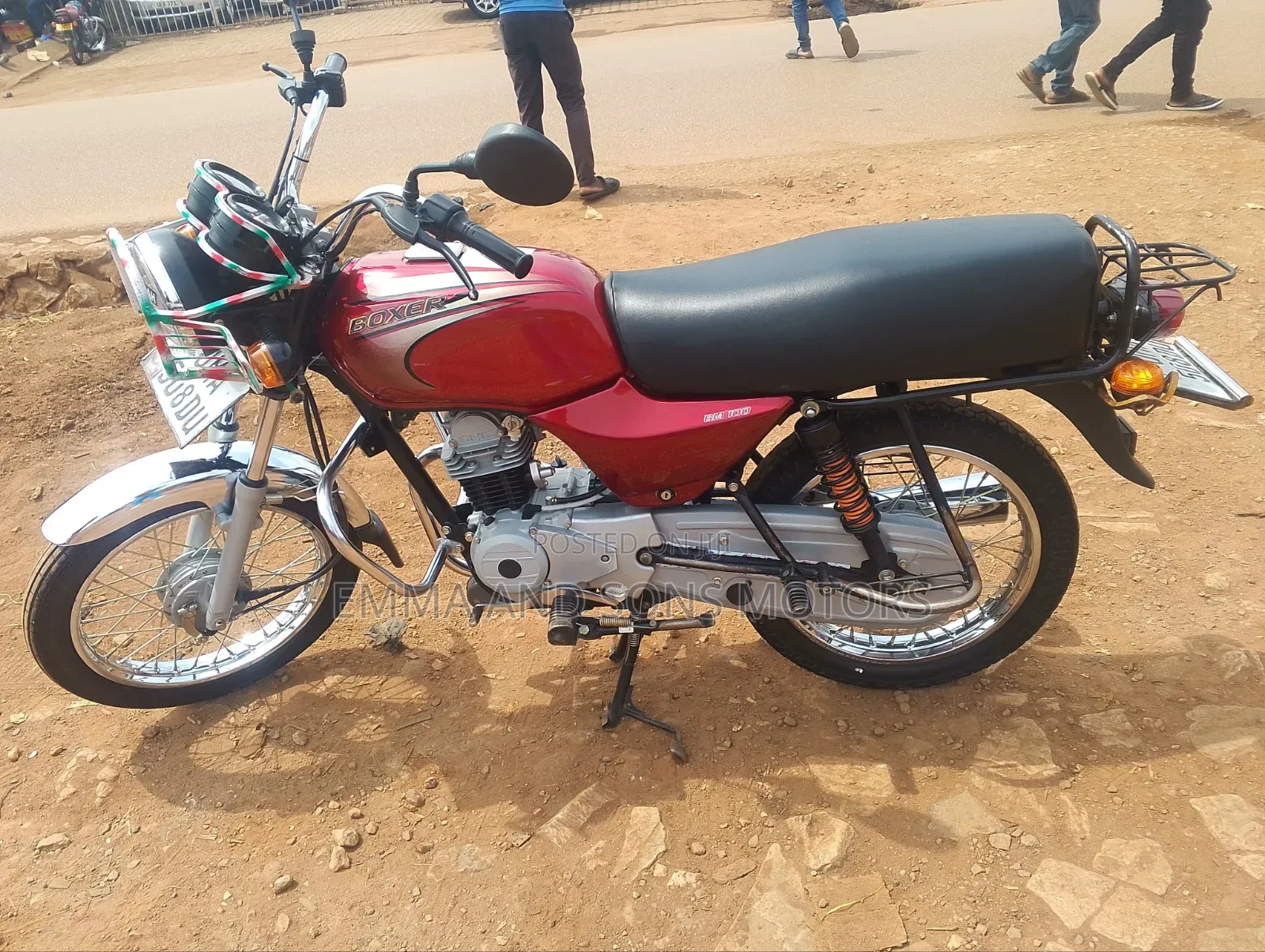 Bajaj Boxer 100 2025 Red