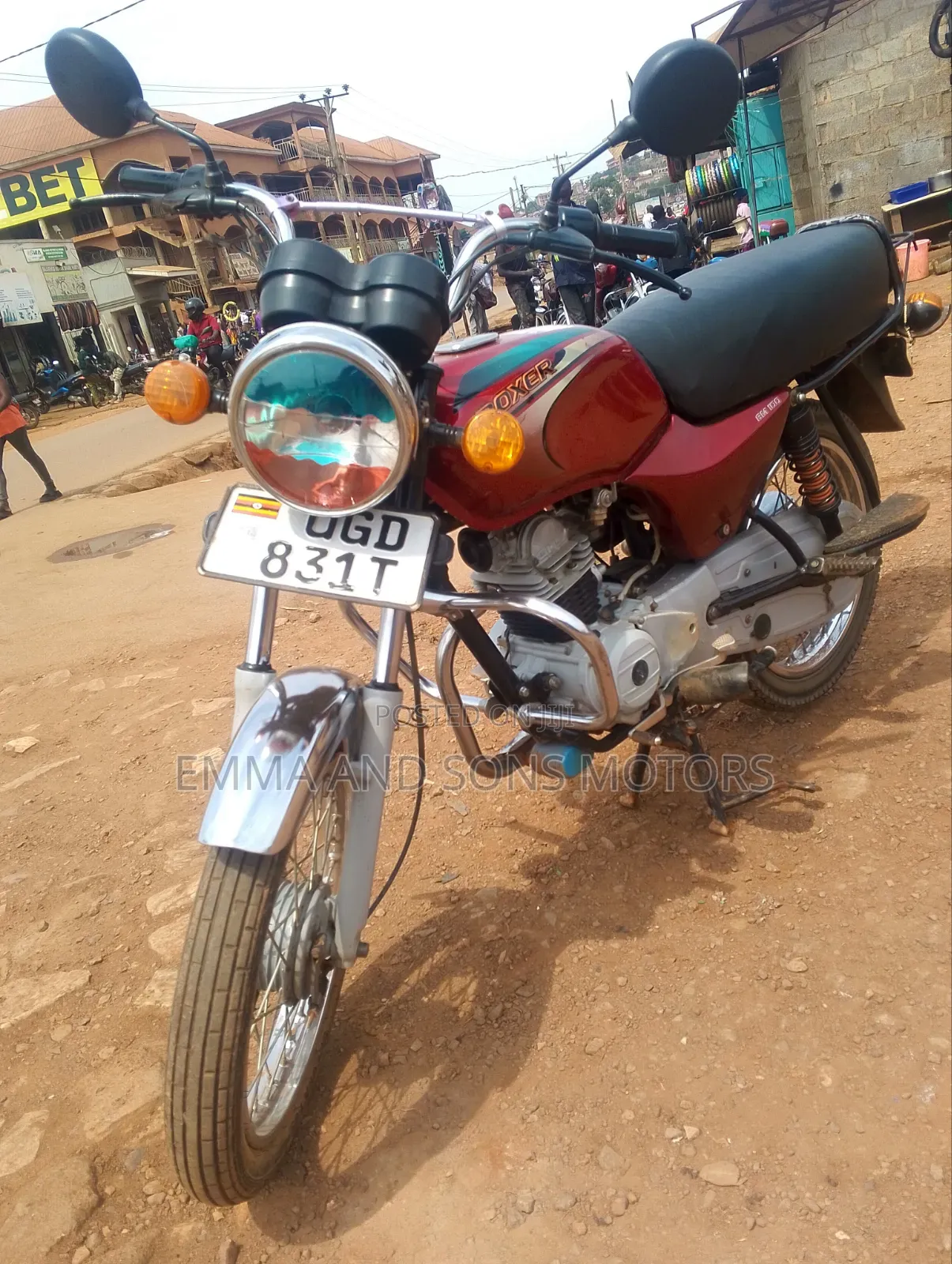 Bajaj Boxer 100 2024 Red