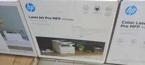 Hp Lj Pro MFP 4103dw Wifi 3 in 1 Printer for Small to Med Offices.