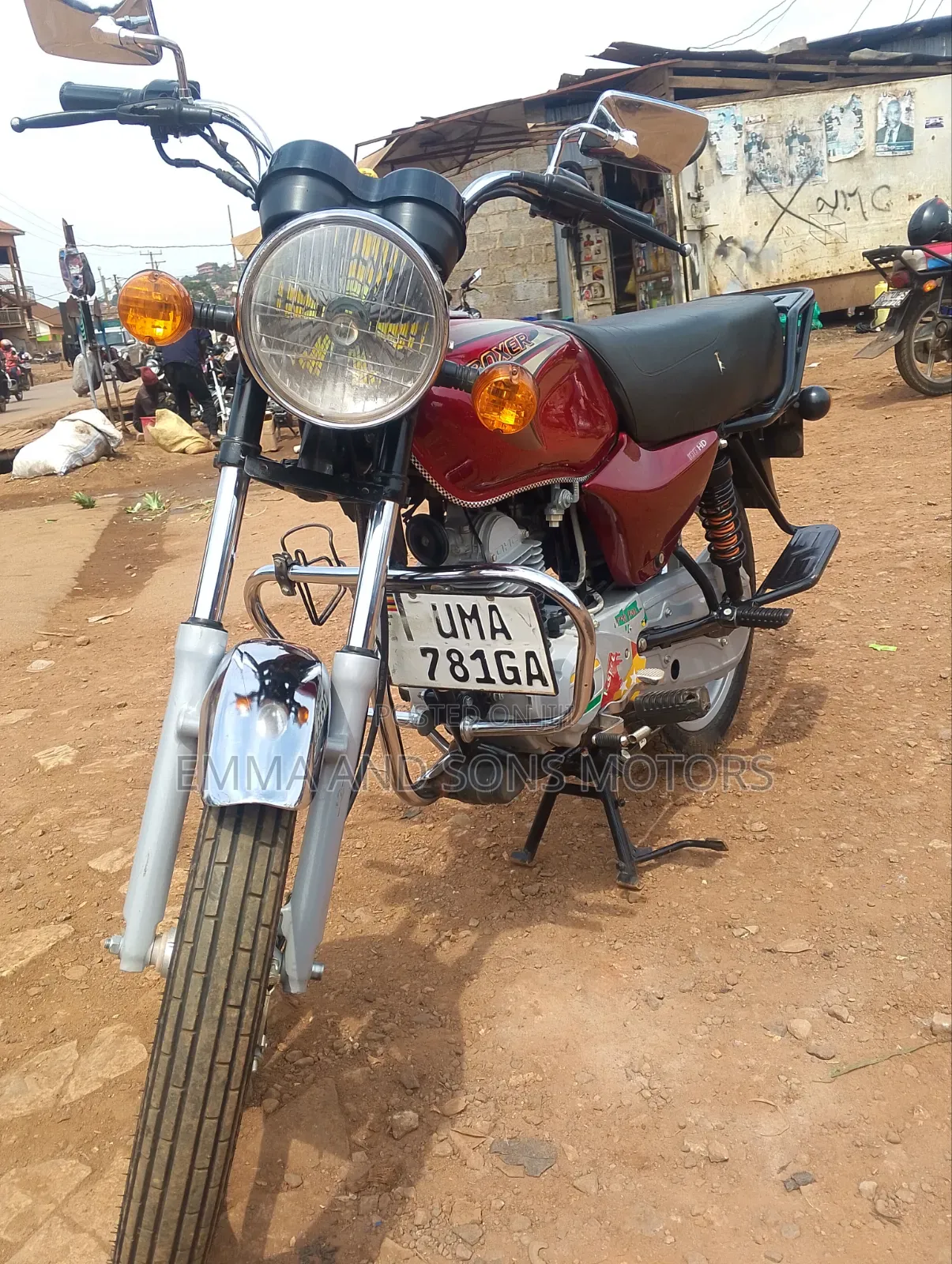 Bajaj Boxer 100 2025 Red