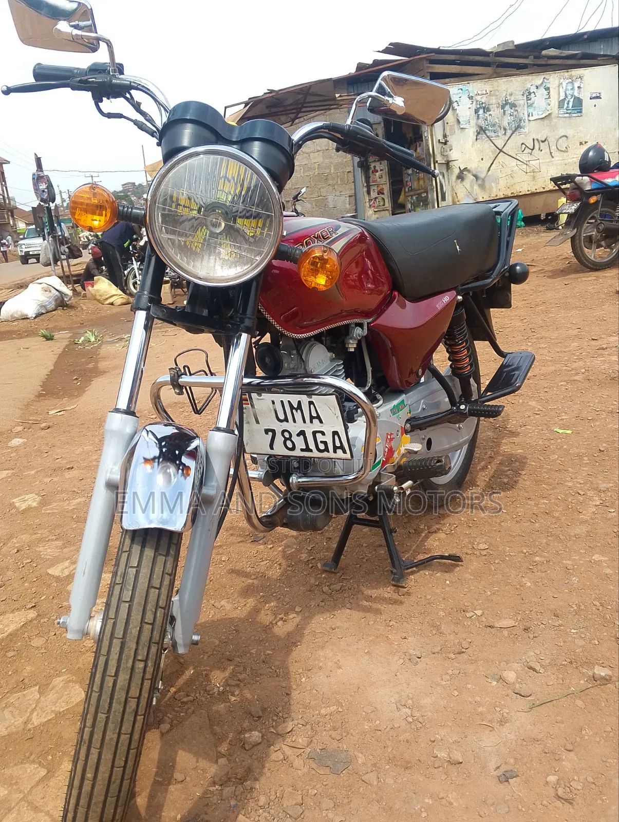 Bajaj Boxer 100 2025 Red