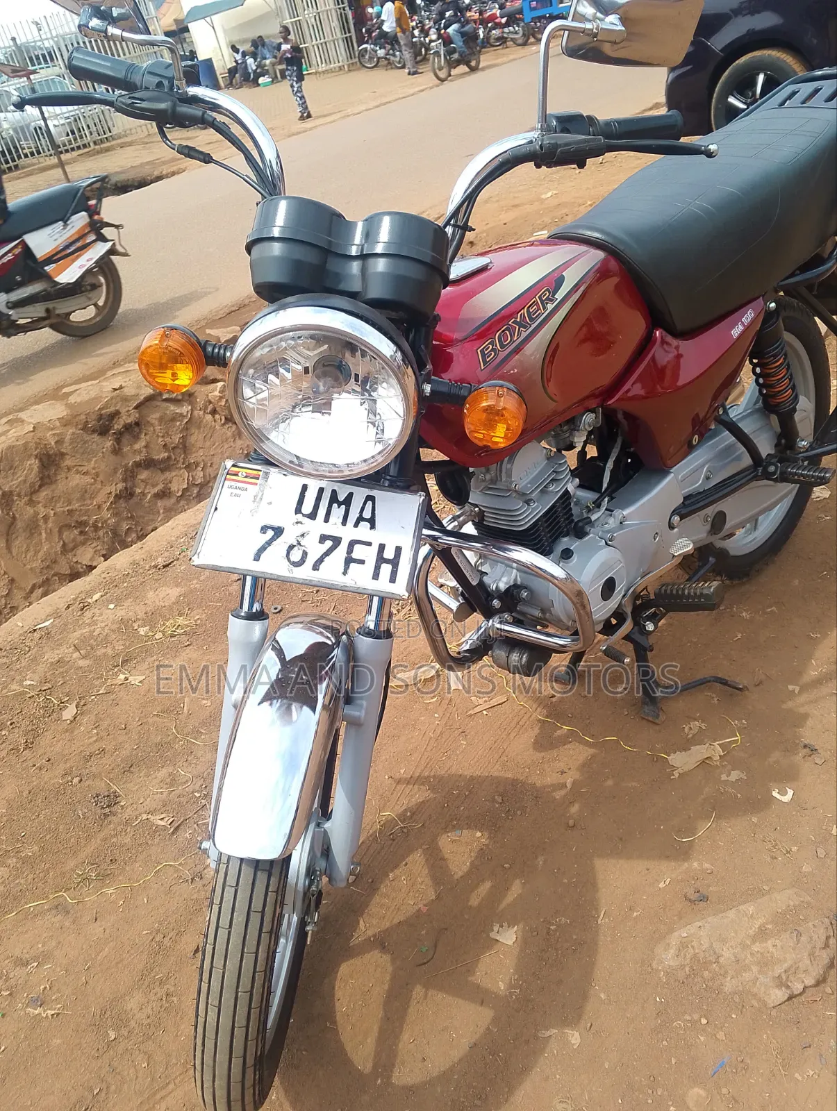 Bajaj Boxer 100 2025 Red