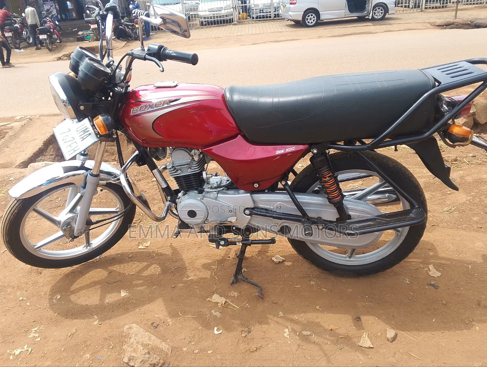 Bajaj Boxer 100 2025 Red
