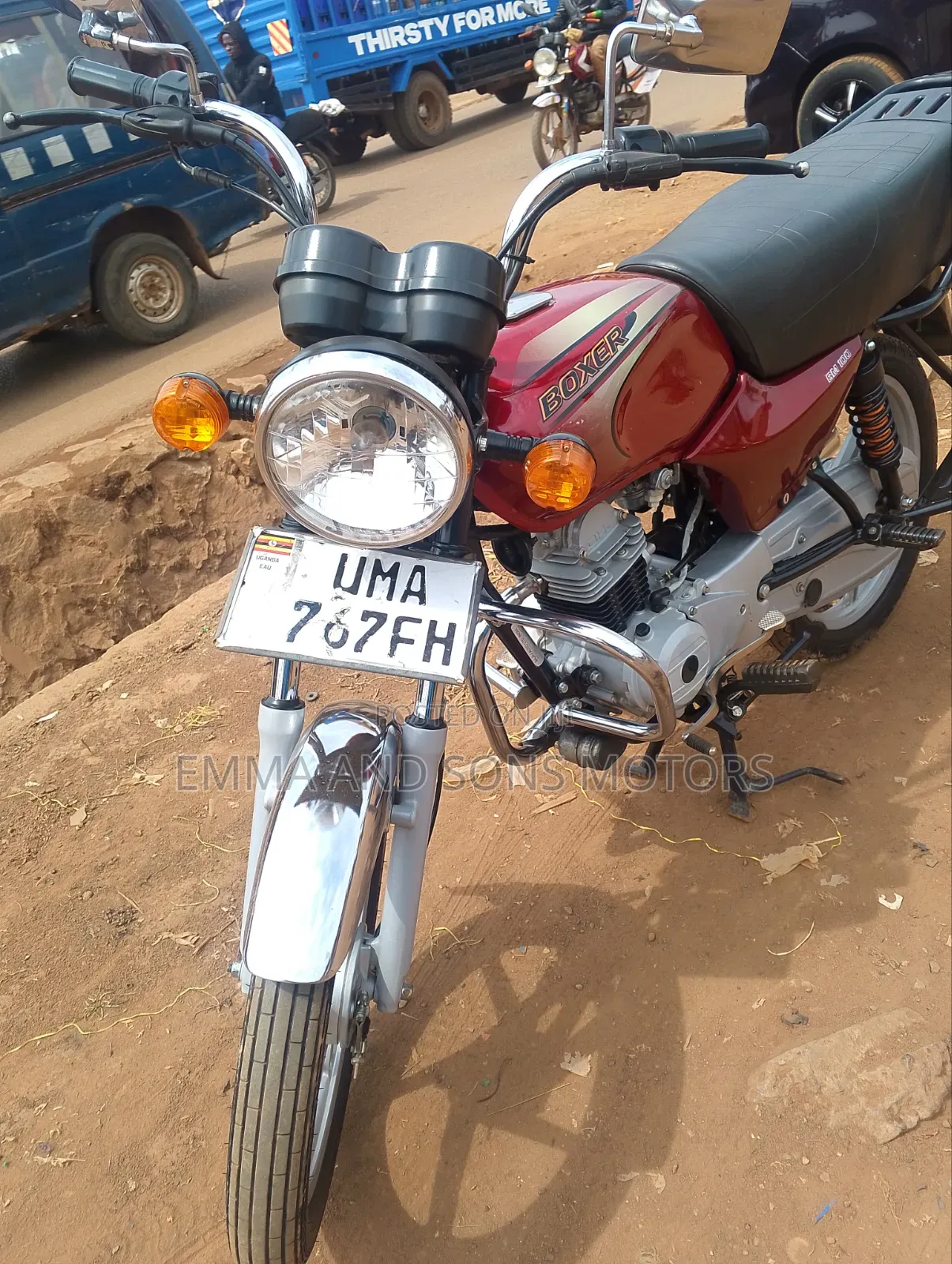 Bajaj Boxer 100 2025 Red