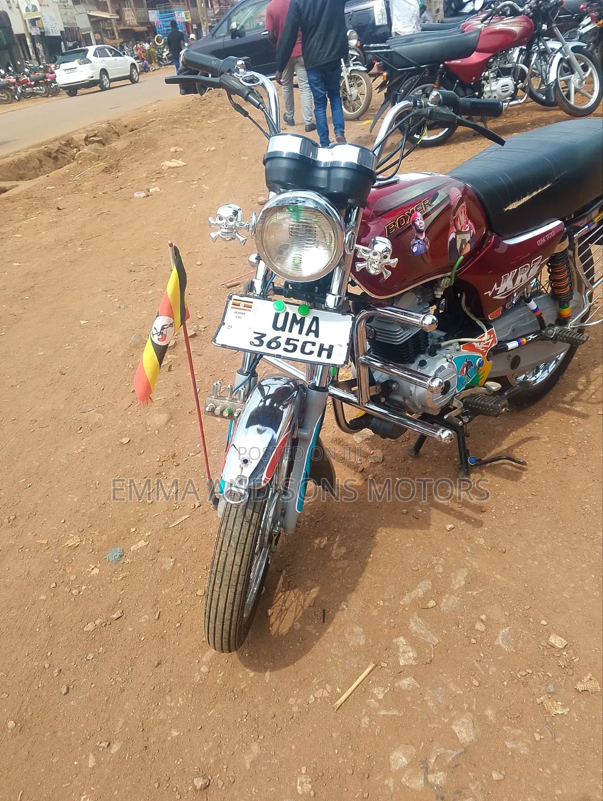 Bajaj Boxer 100 2025 Red