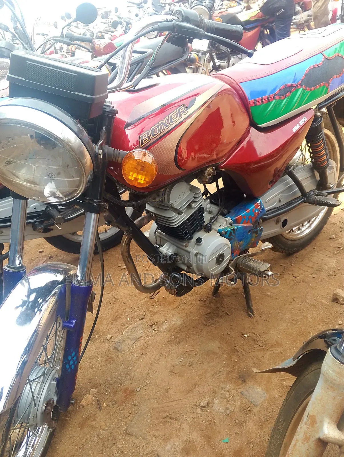 Bajaj Boxer 100 2021 Red