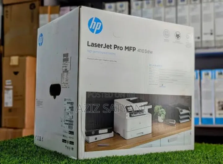 Hp Lj Pro MFP 4103dw Wifi 3 in 1 Printer for Small to Med Offices.