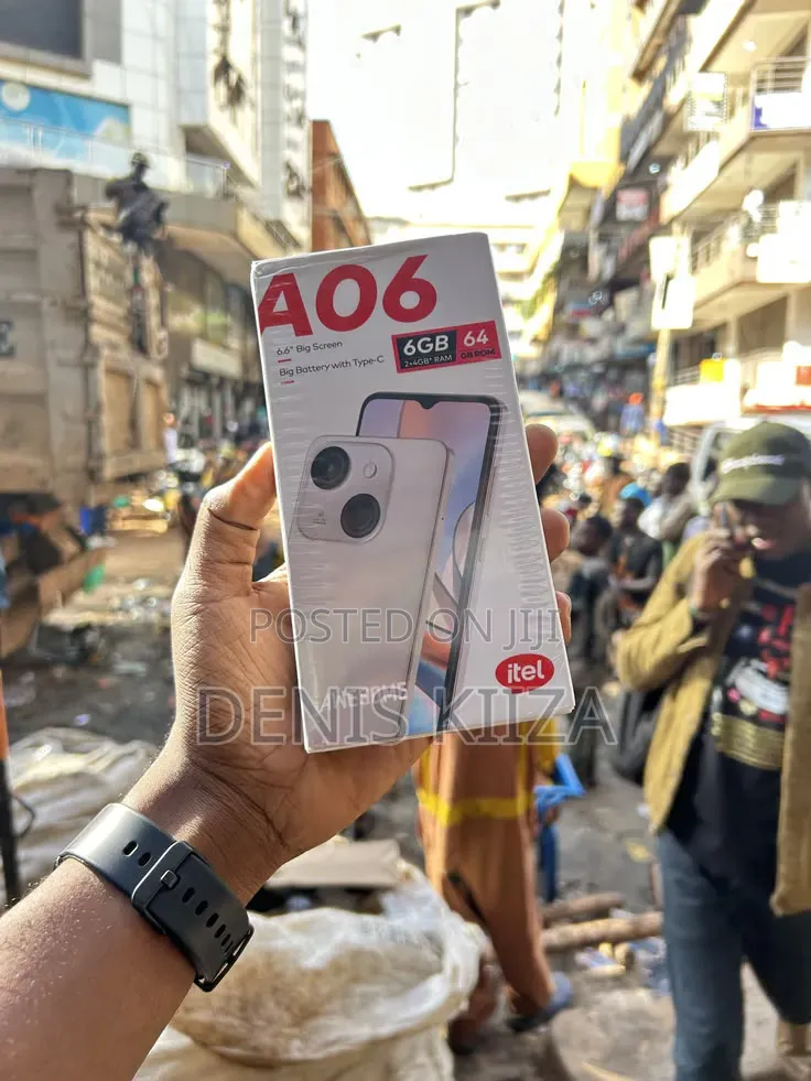 New Itel A06 64 GB Gray