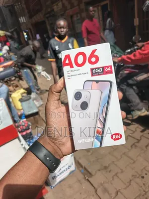 New Itel A06 64 GB Gray