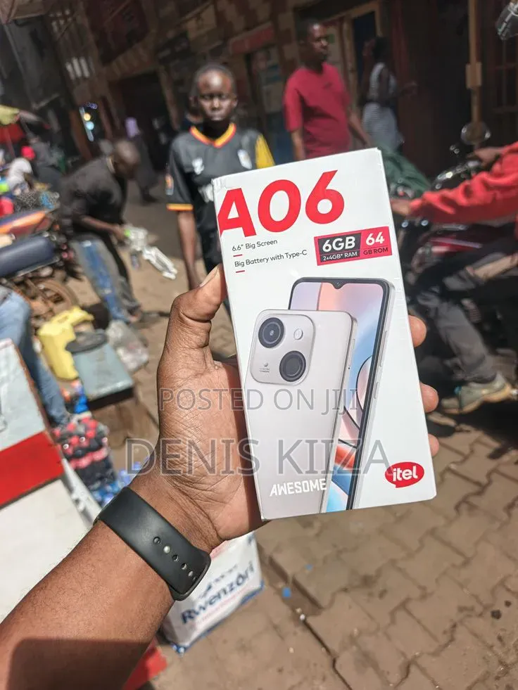 New Itel A06 64 GB Gray