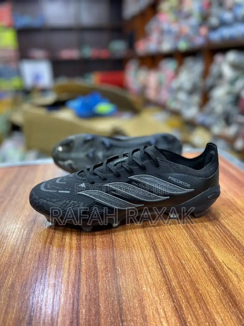 Original Black Adidas Predator Elite Fg Football Boots