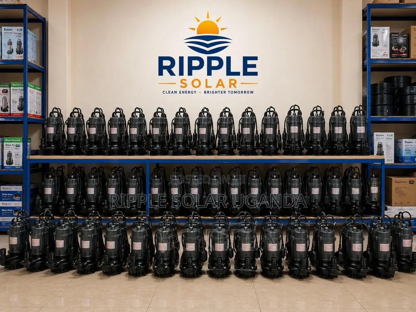 750w Ac Submersible Water Pump 33m Head 7200l/H 220v