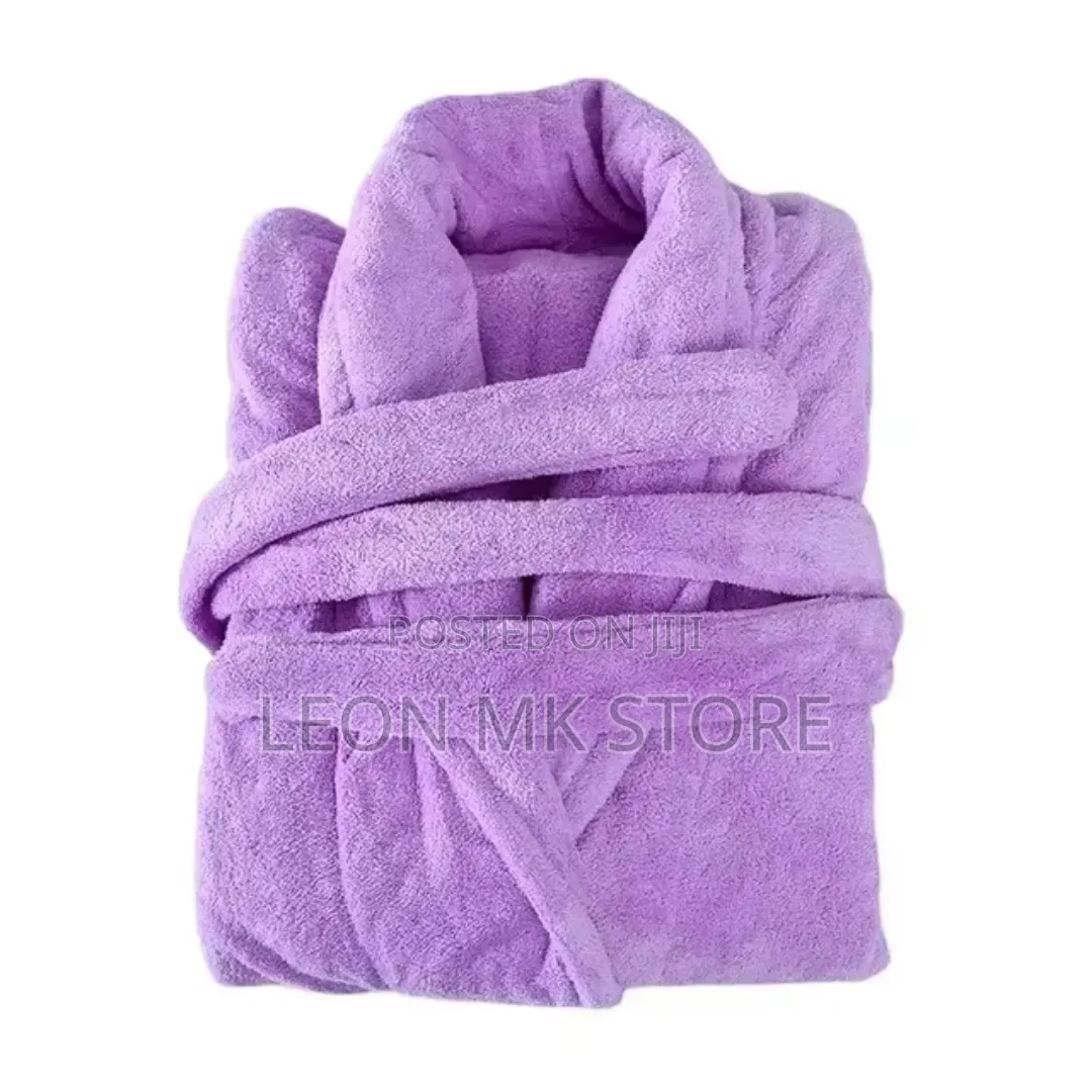 Plush Cotton Bathrobe