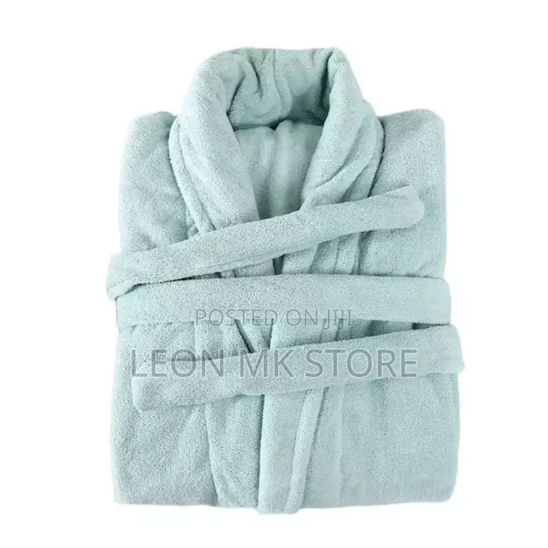 Unisex Shawl Collar Bathrobe
