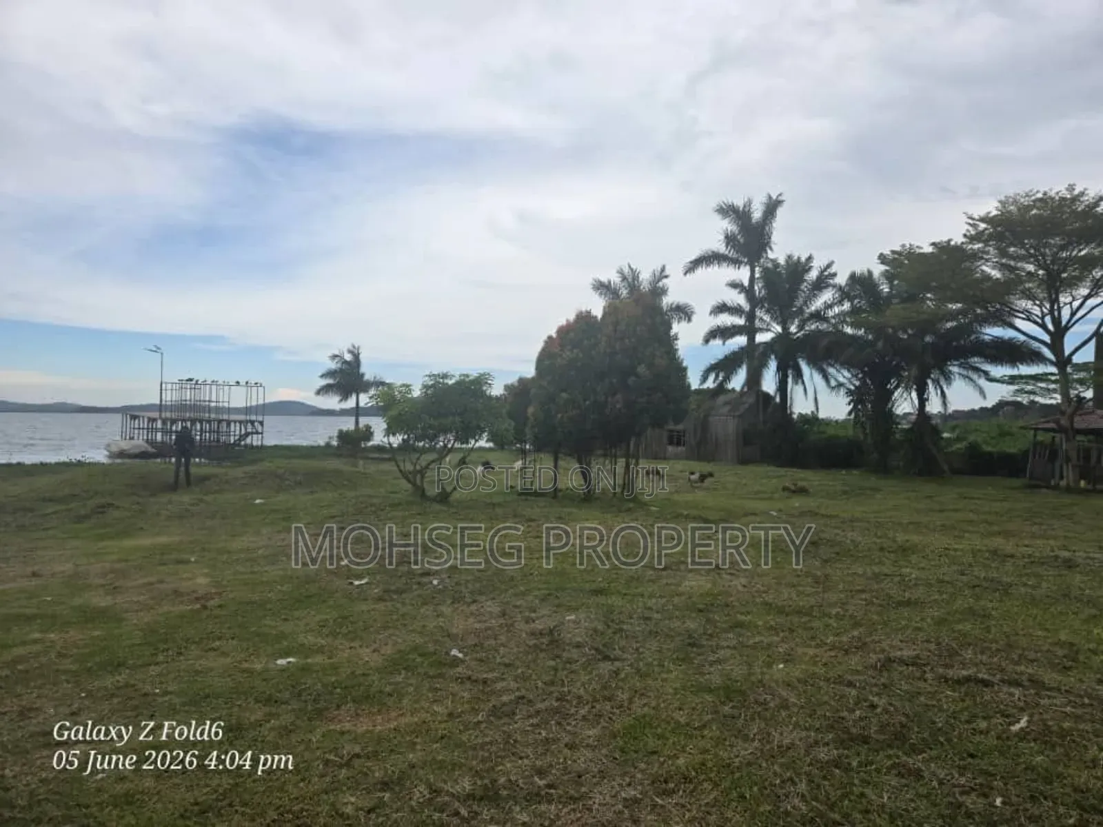 2 Acres of Land for Sale at Bunga Kawuku Touching the Lake