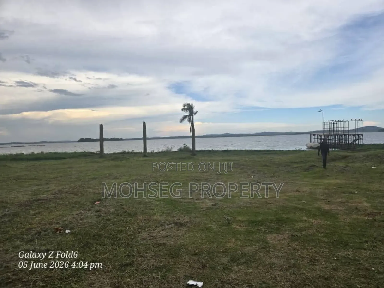 2 Acres of Land for Sale at Bunga Kawuku Touching the Lake