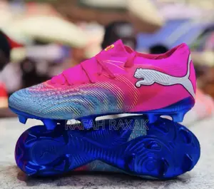 Original Multicolor Puma Future 9 Ultimate Poison Pink Football Boots