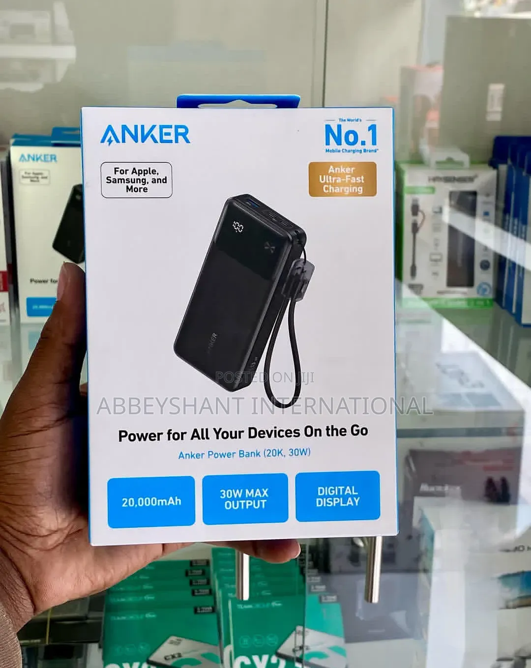 Anker Powercore 20,000mah 30w Portable Charger/ Power Banks