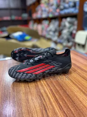 Original Black/Lucid Red Adidas F50 Elite Firm Ground Football Boots