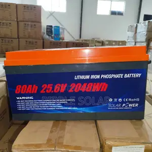24v 80ah Lithium Battery 2048wh Lifepo4 Solar Backup Battery