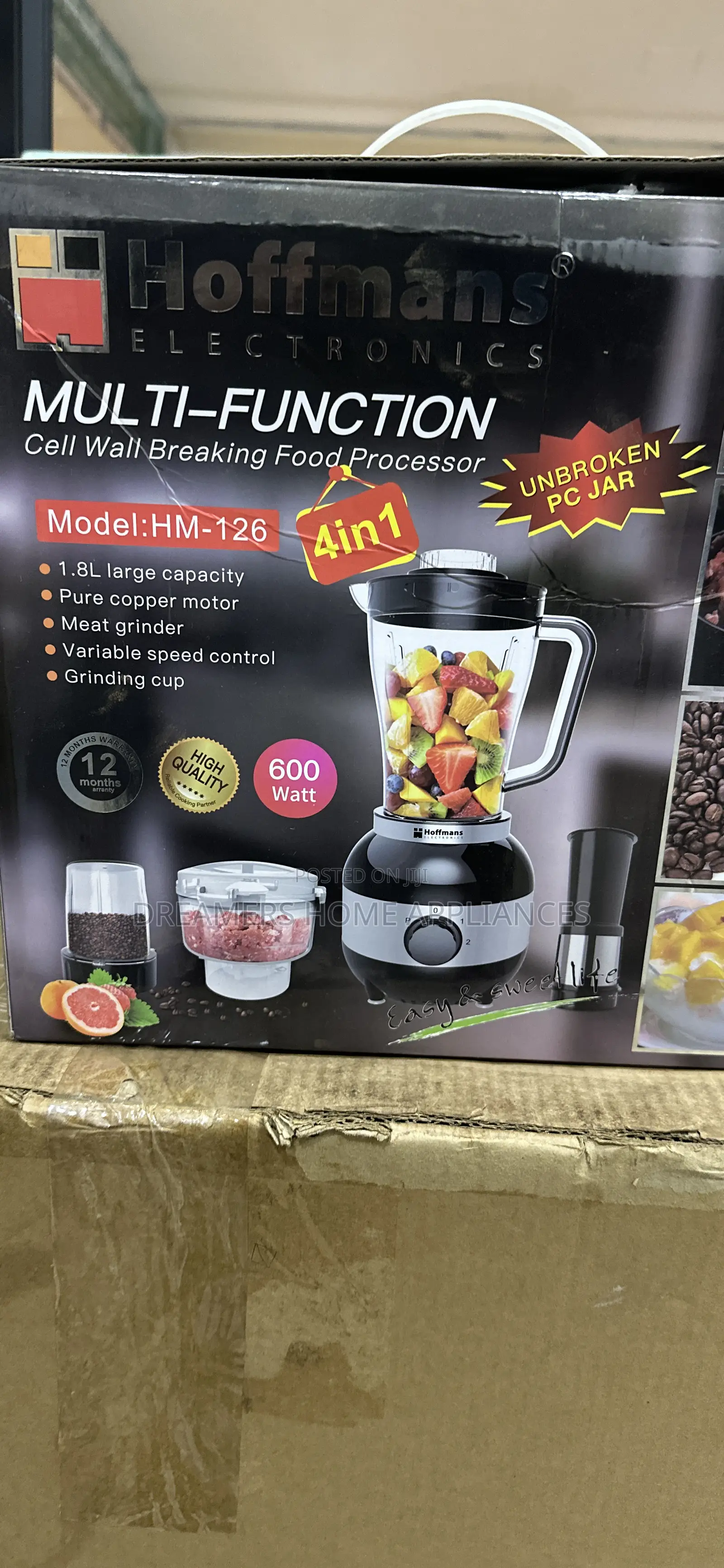 Hoffman Multi Function Blender 4 in 1