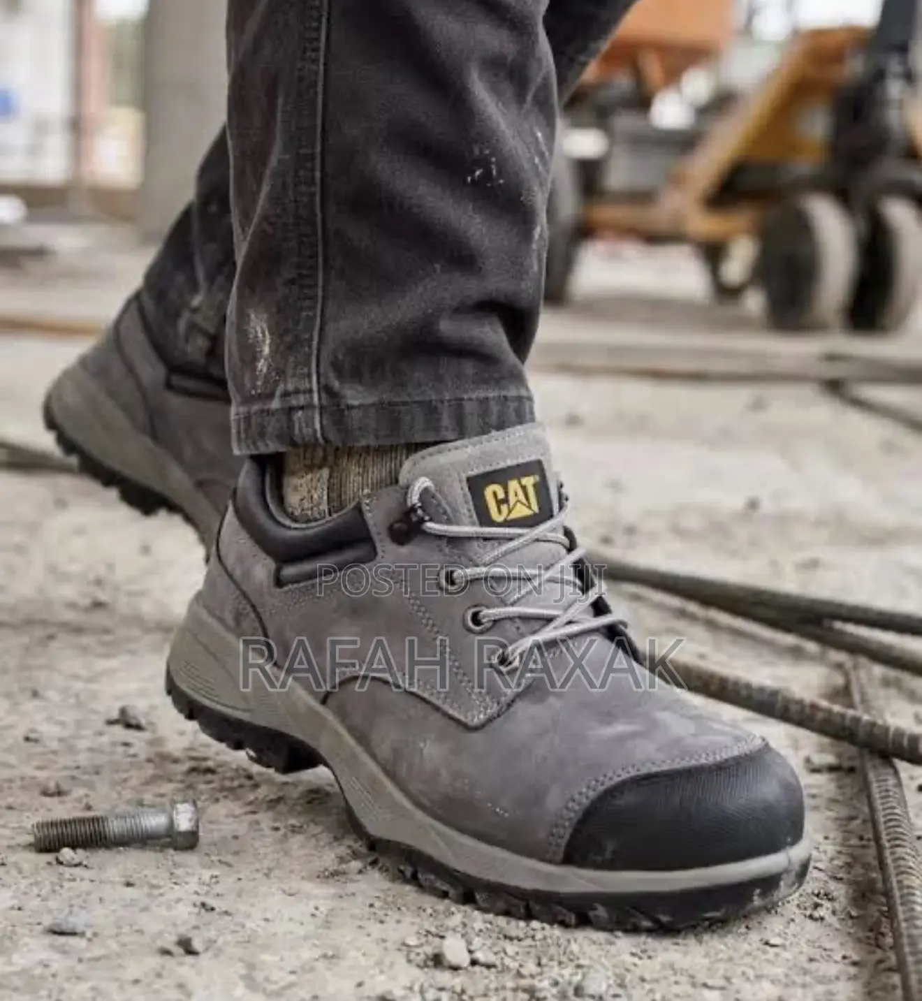 Men’S Super Classic Cat Casual Safety Work Low Shoes