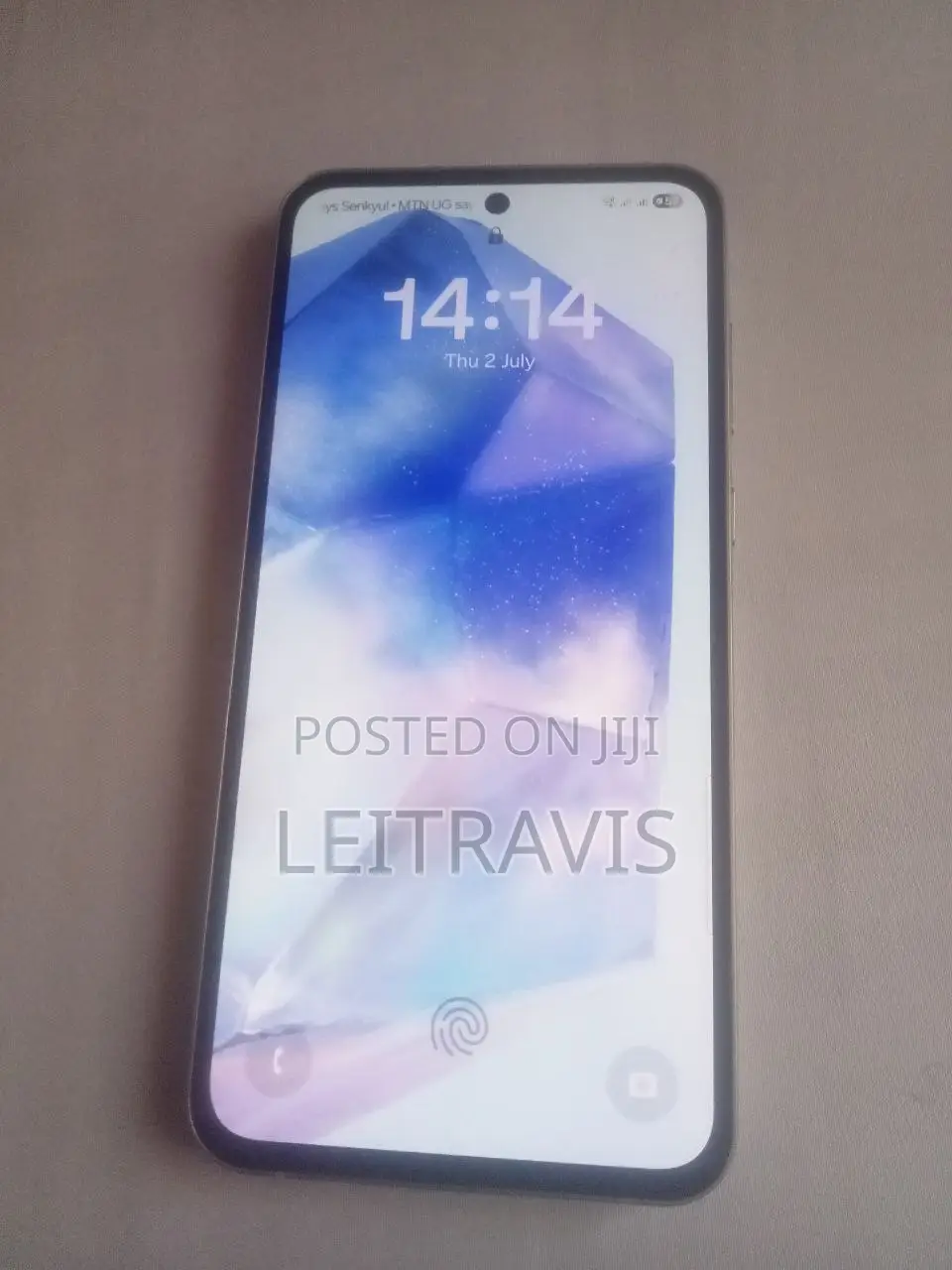 Samsung Galaxy A55 256 GB Yellow
