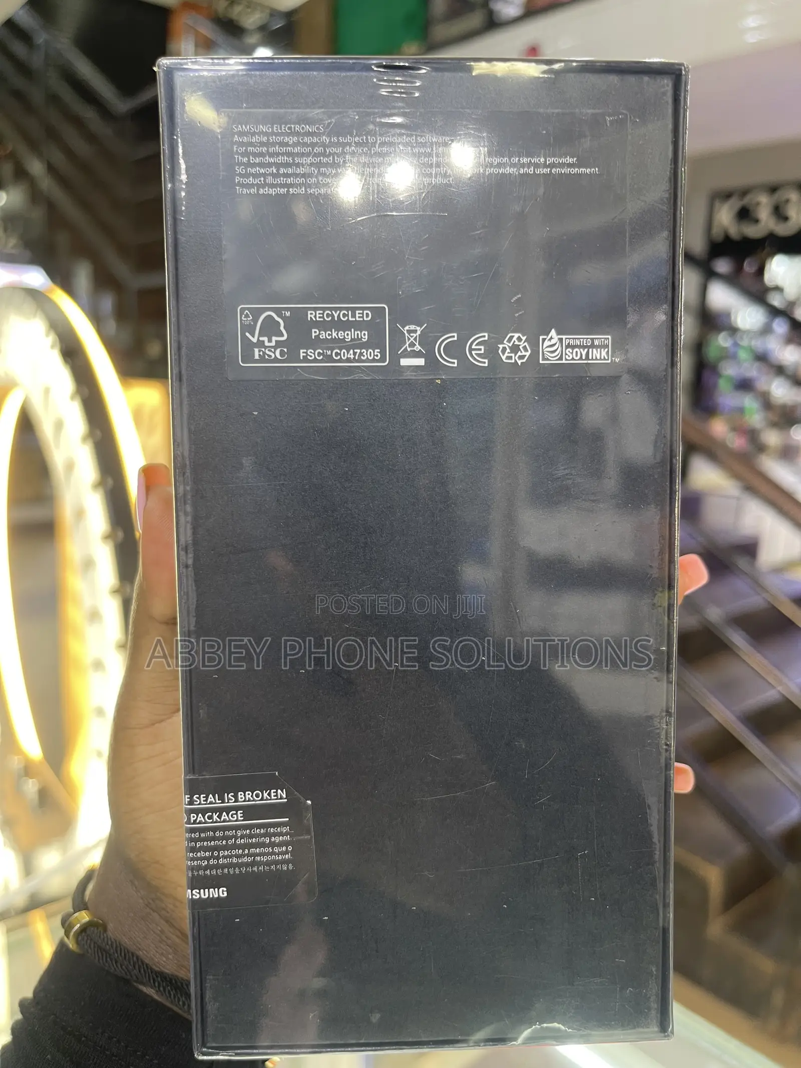 New Samsung Galaxy S21 Ultra 5G 512 GB Black