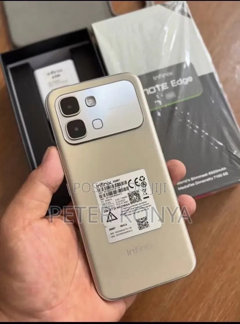 New Infinix Note Edge 256 GB Green