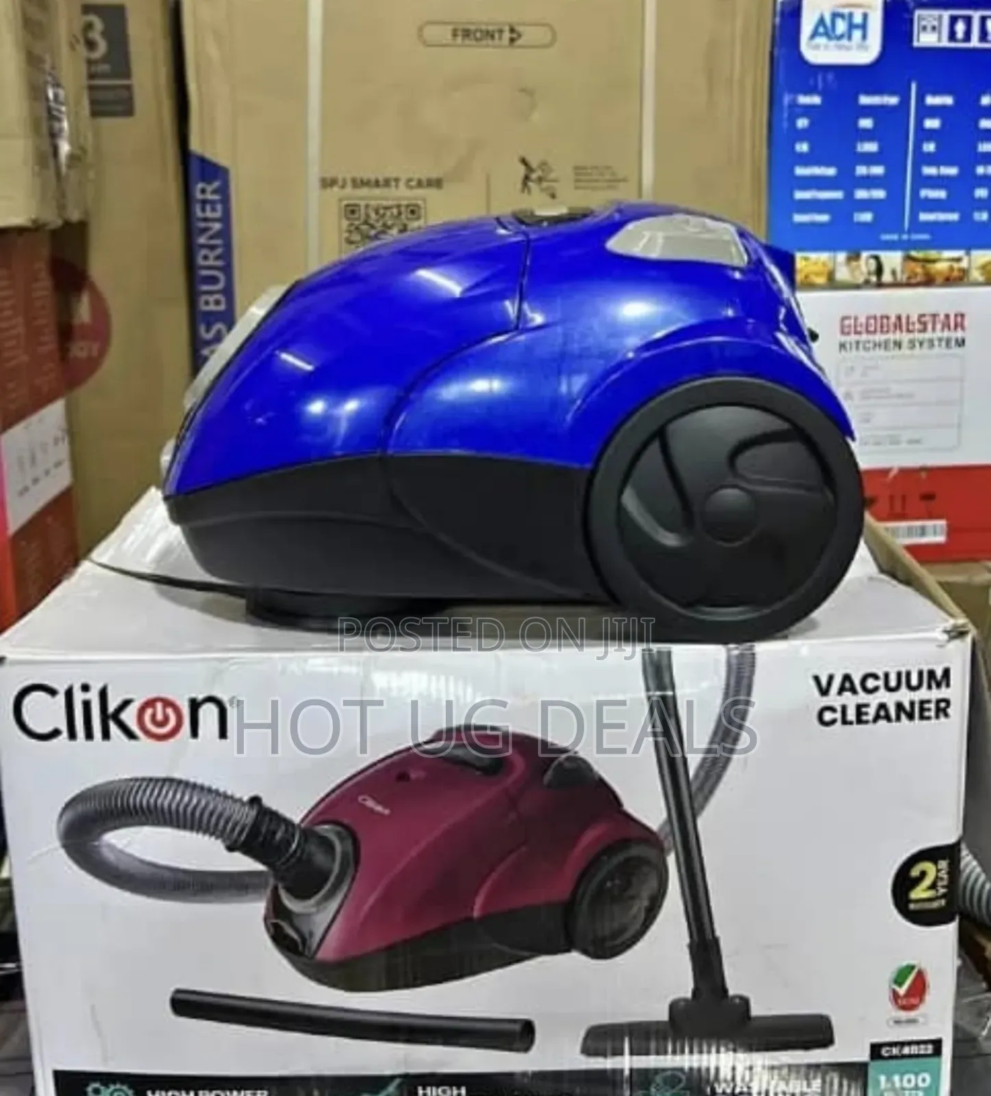 Clikon Ck4022 Vacuum Cleaner 1200w Motor 1.5l Dust Bag.