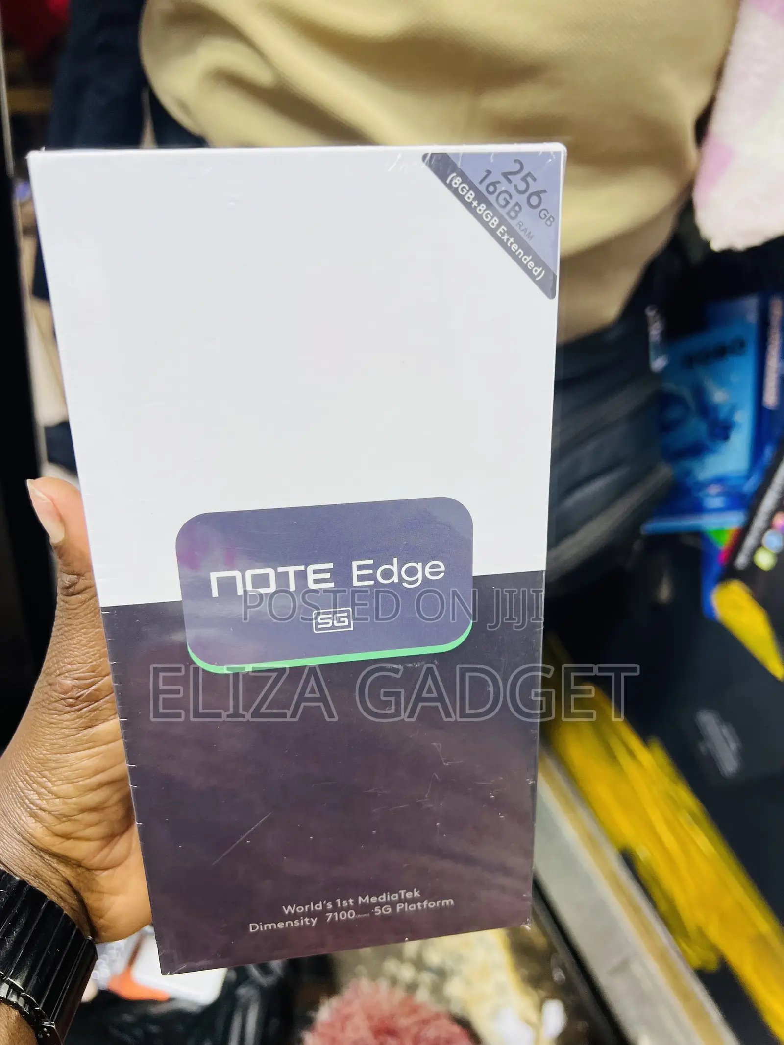 New Infinix Note Edge 256 GB Black