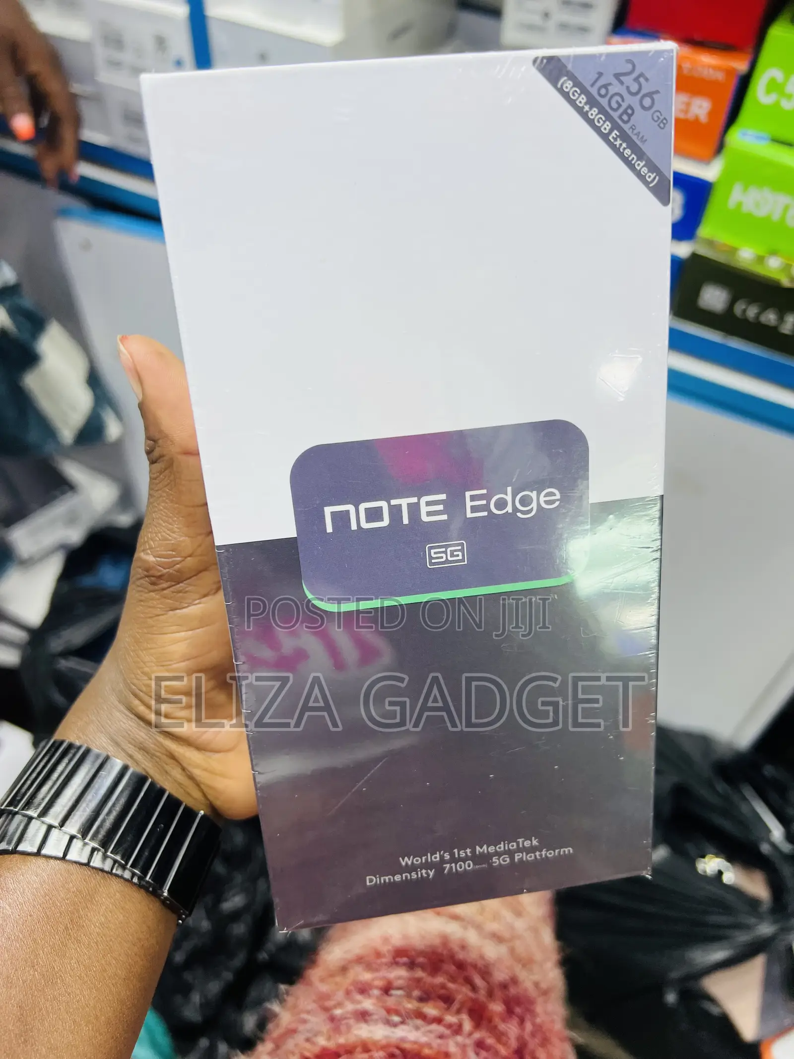 New Infinix Note Edge 256 GB Black