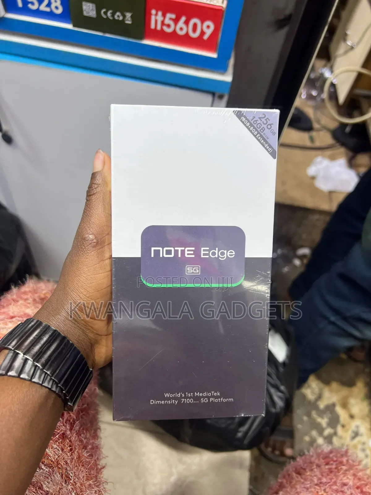 New Infinix Note Edge 256 GB Black
