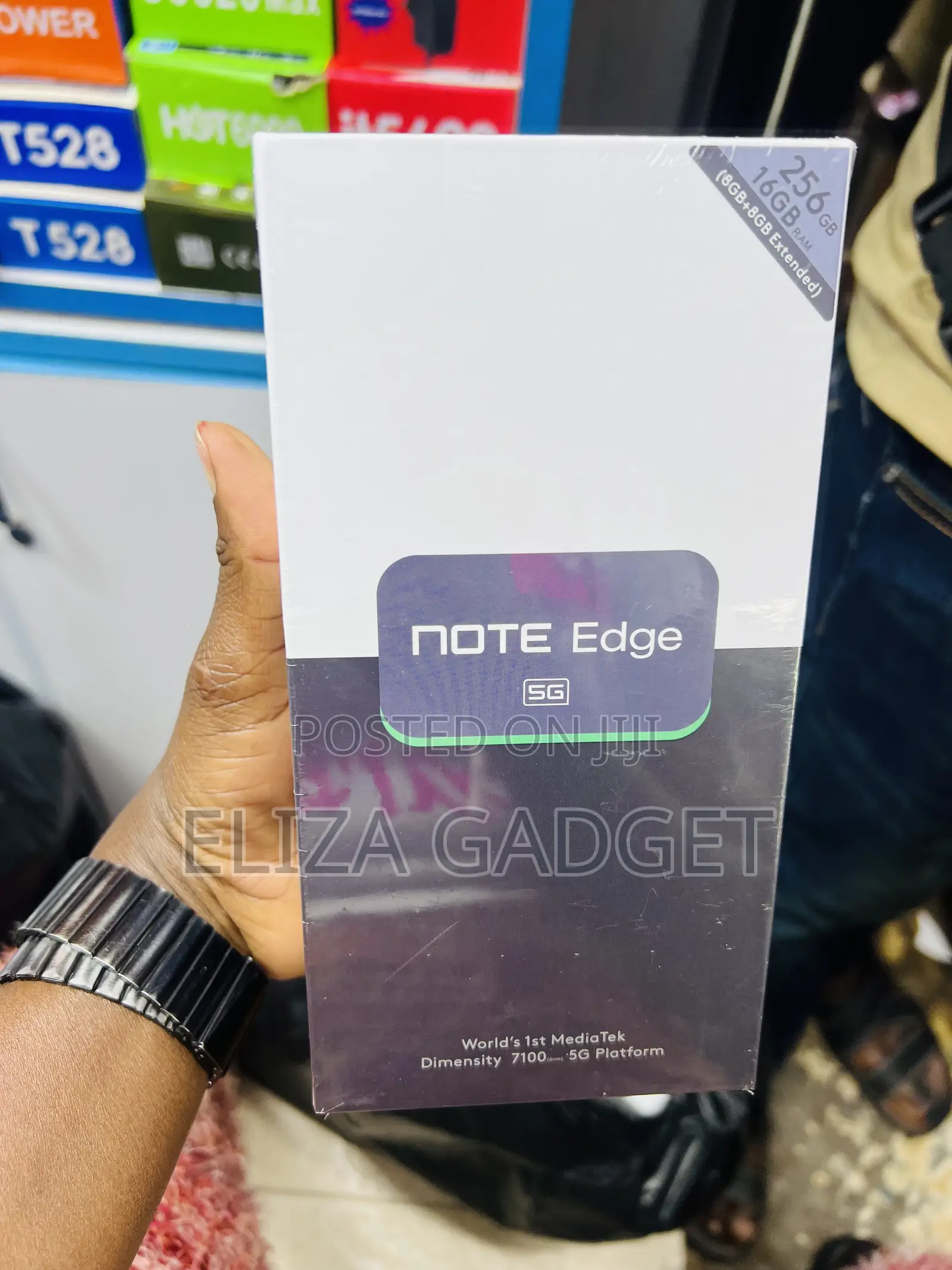 New Infinix Note Edge 256 GB Black