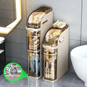 3-Tier Slim Bathroom Storage Cabinet