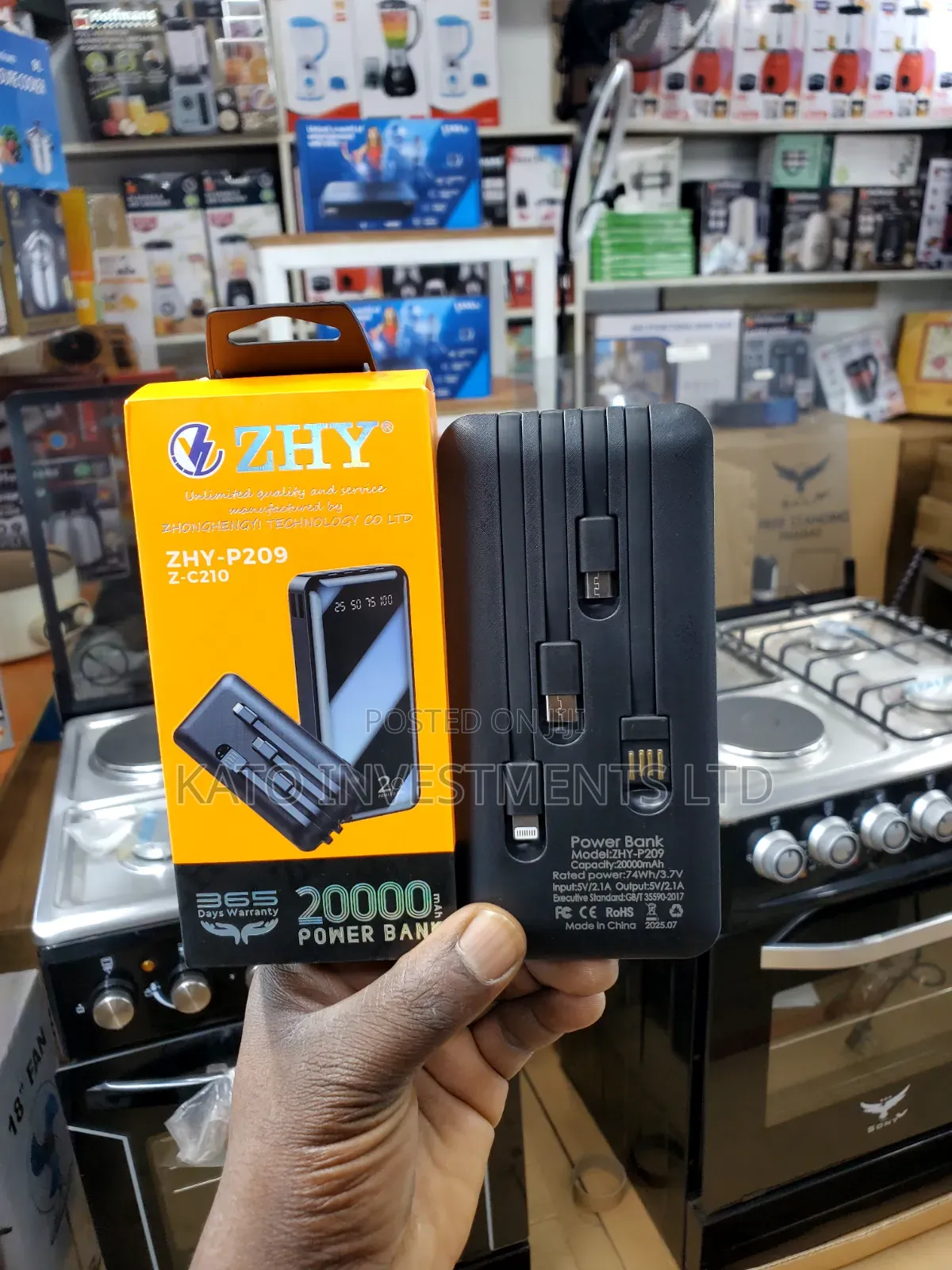 Zhy 20000 Watts Mah Power Bank